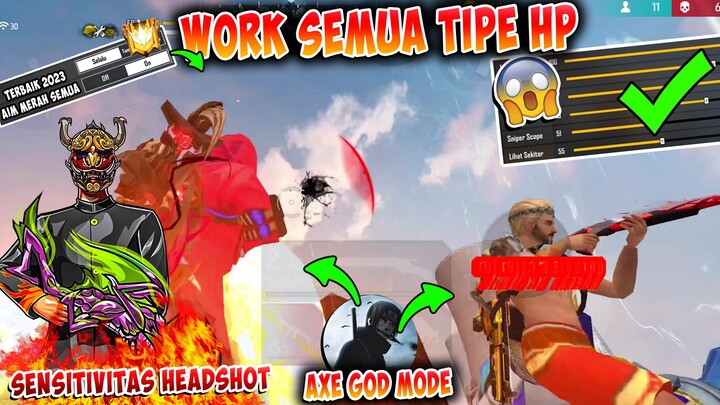 SETELAH UPDATE 2023❗ SENSITIVITAS HEADSHOT TERBARU SETELAH UPDATE 2023  || WORK ALL DEVICE ⚙ AUTO