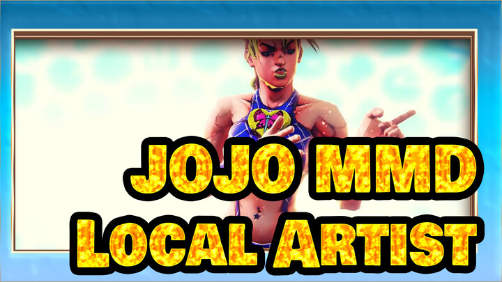 [JOJO MMD] POV the local artist kidnaps you_T