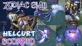 HELCURT ZODIAC SCORPIO SKIN | MOBILE LEGENDS