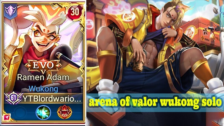 arena of valor wukong solo arena of valor wukong skin