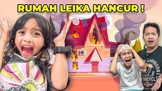 AYAH DAN LEIKA SEBEL KARENA TOMPEL ?! DRAMA AYAH MINTA TOMPEL BAIKIN RUMAH LEIKA [TOCA BOCA INDO]