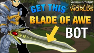 =AQW= BLADE OF AWE BOT | GET BLADE OF AWE FAST! | GRIMORIE 3.8 | AQW BOTS