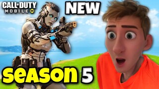 *NEW* SEASON 5 UPDATE in COD MOBILE 🤯