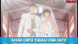ROMANTIS 💯 | Kisah Cinta Takagi Wataru dan Sato Miwako, Detective Conan Sub Indo
