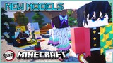 NEW HASHIRA MODELS | Minecraft Demon Slayer Mod