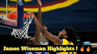 James Wiseman Highlights Vs Pacers and Nuggets! 🔥🔥🔥