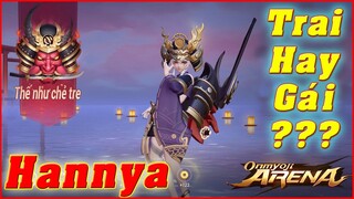 🌸Onmyoji Arena: Hannya - Samurai Hận Đời Tay Dài Ép Đường Cực Ghê, Ulti Hóa Quỷ Cực Mạnh