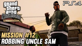 GTA San Andreas PS4 Definitive Edition - Mission # 12 - Robbing Uncle Sam