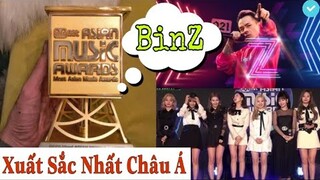 BINZ Là Nghệ Sỹ CHÂU Á Xuất Sắc Nhất - Khu Vực VIỆT NAM | Giải Thưởng MAMA 2020 Là Gì?