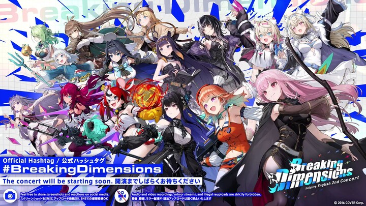 Hololive English 2nd Concert - Breaking Dimensions (Day 1)