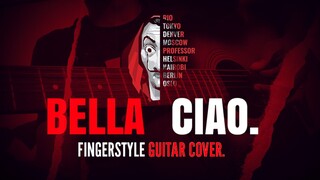 Money hiest , Bella ciao fingerstyle guitar cover