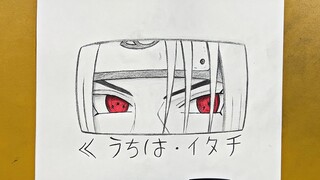 Easy to draw | How to draw itachi step-by-step