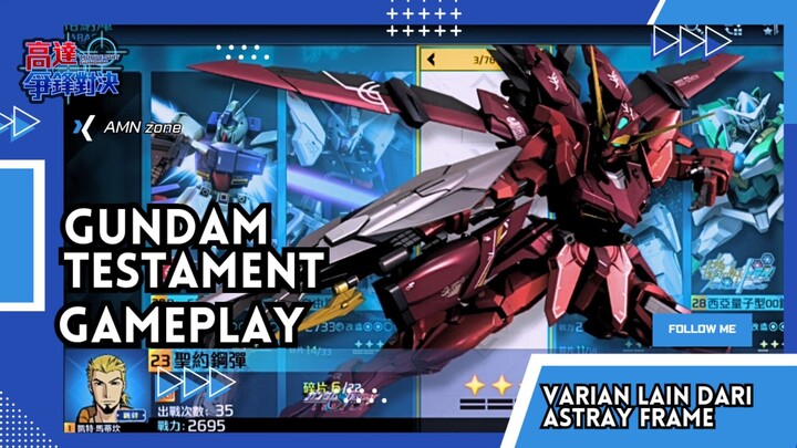 Lama Ga Upload.. !! Gundam Testament Gameplay || Gundam Supreme Battle