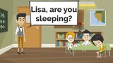 Lisa, wake up! - Conversation in English - English Communication Lesson
