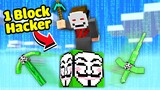 Minecraft nhưng Tôi Sinh Tồn Trên 1 Block Hacker