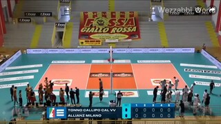 Italian Superlega 20-21-Milano vs Callipo (pre-season)