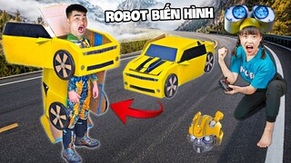 Hà Sam Làm Robot Bumblebee Biến Hình - Từ Ô Tô Biến Thành Robot Siêu Ngầu