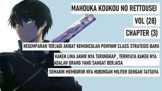 PEMBAHASAN LIGHT NOVEL (MAHOUKA KOUKOU NO RETTOUSEI) - VOLUME 28 - CHAPTER 3 (INDONESIA)