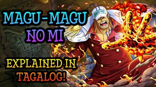 MAGU MAGU NO MI Explained In Tagalog!