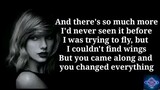 crazier Taylor swift song title