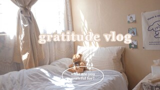 ☁︎ gratitude vlog ♥︎ what am I grateful for? (inc. shopee haul & thrifted goods)