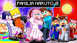 A FÉSTA da FAMILIA NARUTO no MINECRAFT!