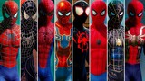 Evolution of Movie Suits in Spider-Man Games (2002 - 2021) All Suits