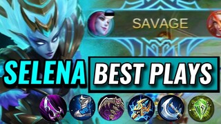 200 IQ SELENA MONTAGE | MOBILE LEGENDS MONTAGE | SELENA BEST PLAYS