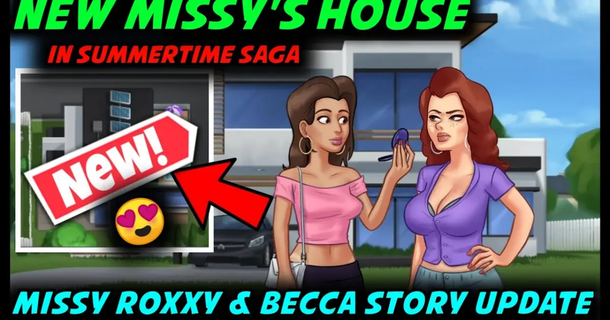 Missy House In Summertime Saga 🔥 Missy Becca And Roxxy Story In