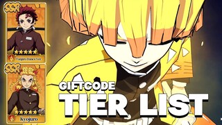 GIFT CODE & TIER LIST DI GAME KIMETSU NO YAIBA MOBILE? | DS - Blade Of Hashira