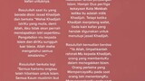 kisah siti khodijah sebelum kembalinya pada ilahi