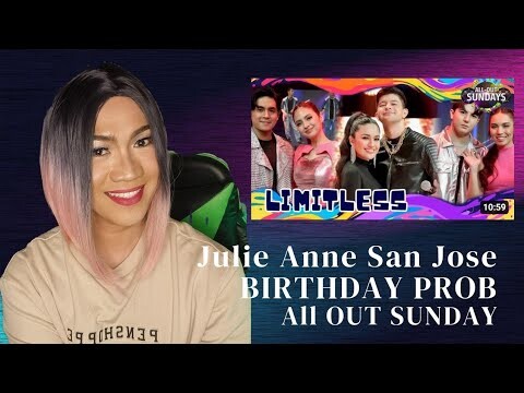Limitless Sunday with the birthday gal Julie Anne San Jose! | All-Out Sundays| REACTION VIDEO