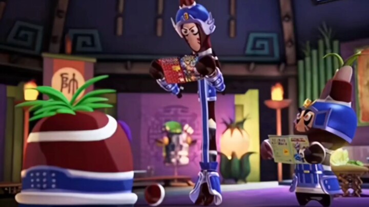 Thief Eye: Super Beast Arms milikmu terlihat lebih bagus daripada Happy Cool Treasure milikku