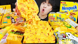 ASMR MUKBANG 편의점 핵불닭 미니!! 떡볶이 & 핫도그 & 김밥 FIRE Noodle & HOT DOG & GIMBAP EATING SOUND!