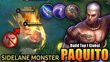 Sidelane Monster Paquito with Brutal Damage!! - Build Top 1 Global Paquito ~ MLBB