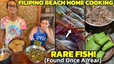 PHILIPPINES RARE RIVER FISH - Province Beach Home Cooking (Davao, Mindanao)