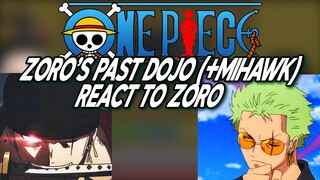 || Zoro's past dojo (+Mihawk) react to Zoro || part 1/?? || One Piece || Gacha