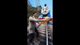 Mr Bean dancing with Thomas the Train Engine #Shorts