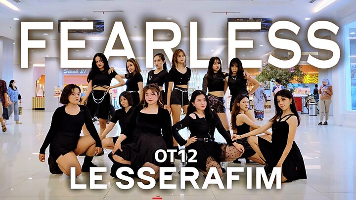 [KPOP IN PUBLIC - ONE TAKE] LE SSERAFIM (르세라핌) - FEARLESS [OT12] | Dance Cover DAMSEL & QUEENSES