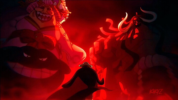 One piece edit Luffy vs Kaido and Bigmom🛐