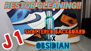 UKAY SHOES | NAG LINIS NG SAPATOS | JORDAN 1 SHATTERED  BACKBOARD | OBSIDIAN | SECRET HIDEOUT!!