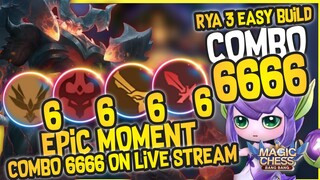 NEW COMMANDER RYA SKILL 3 FOR COMBO 6666 SUGENG MONOSOX ! MAGIC CHESS NEW UPDATE