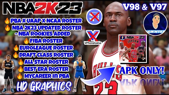 Download NBA 2K20 to 2K23 Offline Game Android | No F1VM Needed | Latest  Updated Roster | NASA YT KO - Bilibili