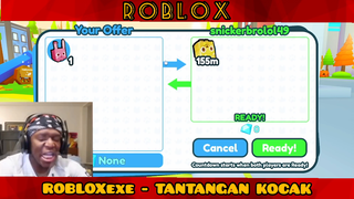 ROBLOXexe-TERIMA TANTANGAN KOCAK BANGET