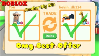 What People Trade For Mega Neon Albino | +Giveaway | Roblox Adopt Me!