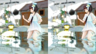 【平行眼3D】玩水