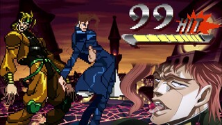 Kakyoin Rero Rero Touch of Death Combo