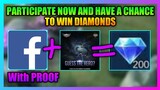 Get Free Diamonds Using Facebook | Mobile Legends Free Diamonds Event