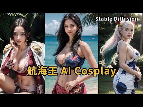航海王 / ONE PIECE / AI Cosplay, Stable Diffusion
