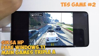 Siksa HP Oprek Android Main Game HD GTA 5, Euro Truck 2, Jump Force Dll Di Windows 11